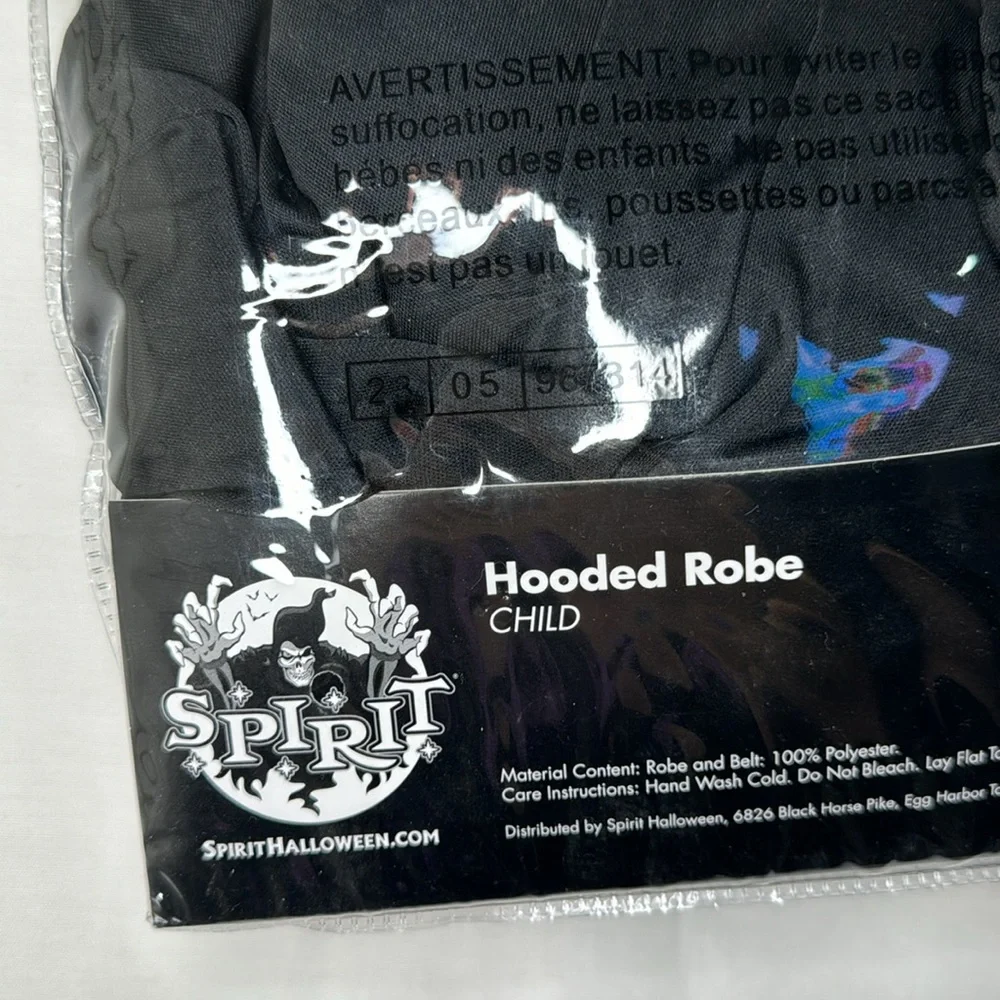 Halloween Hooded Robe - Picture 6 of 11